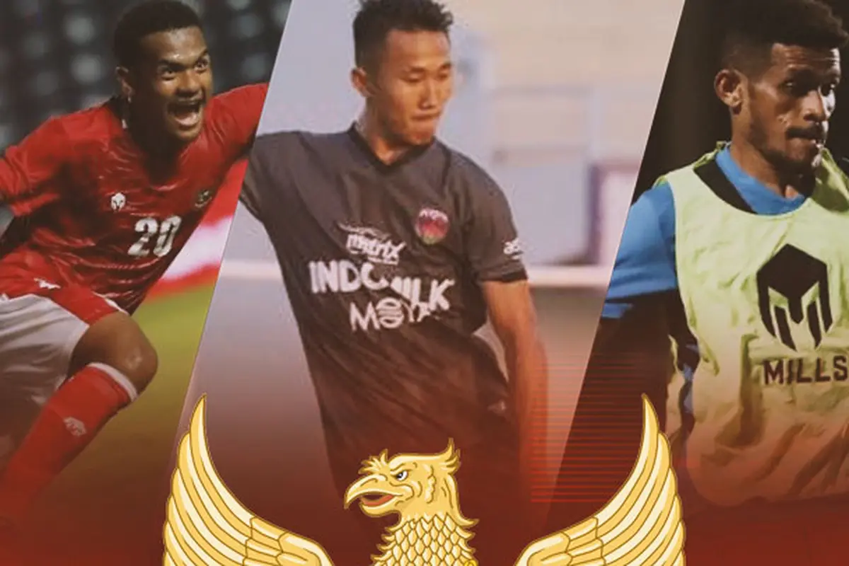 Timnas Indonesia - Ramai Rumakiek, Miftah Anwar Sani, Ricky Kambuaya