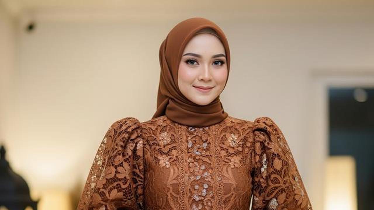 7 Tren Model Gamis Batik Brokat Rich Rown Terbaru untuk Ramadan 2026