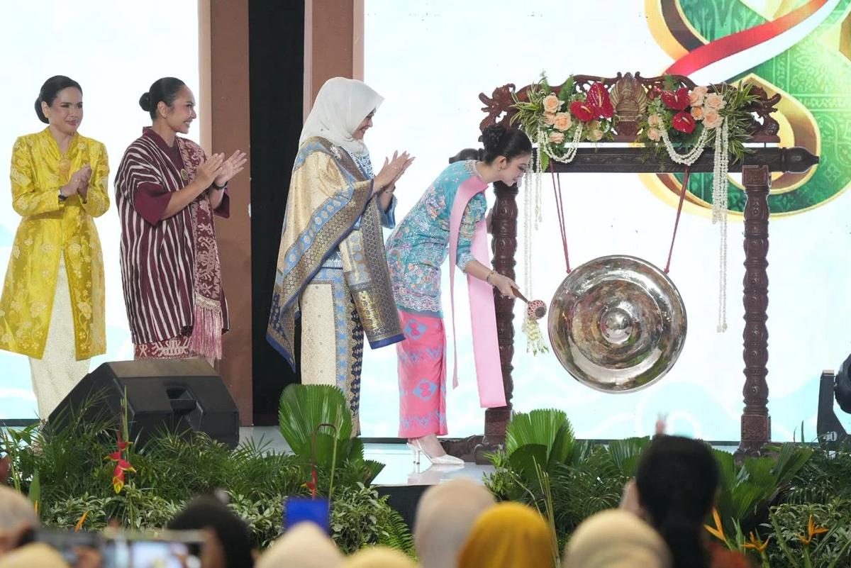 HUT ke-80 Persit Kartika Chandra Kirana Resmi Dibuka, Ibu Wapres RI Turut Hadir