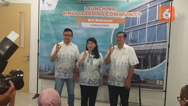Launching Binus Learning Center Makassar (Liputan6.com/Ahmad Yusran)