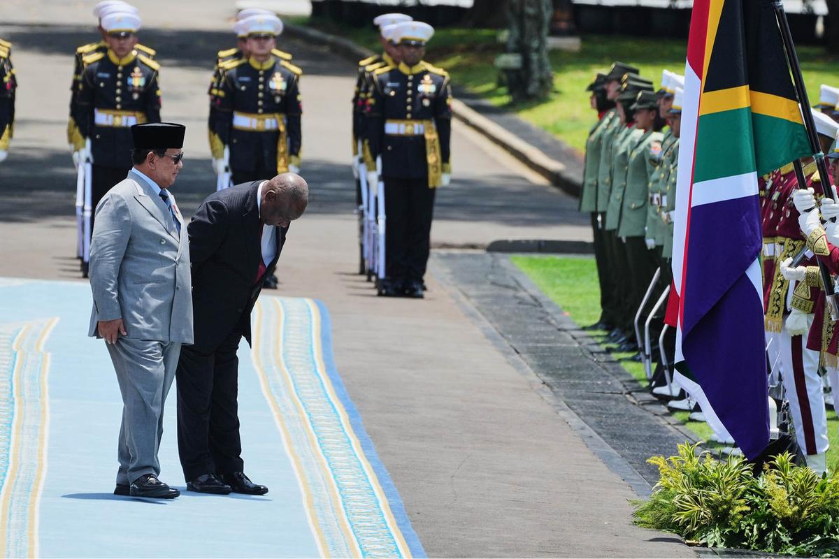 FOTO: Prabowo dan Ramaphosa Satukan Visi,  Dari Investasi Hingga Penguatan G20