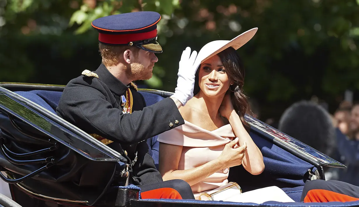 Dilansir dari HollywoodLife, hal itu ia lakukan untuk membuat Meghan lupa dengan masalah yang ditimbulkan oleh ayahnya. (NIKLAS HALLEN / AFP)