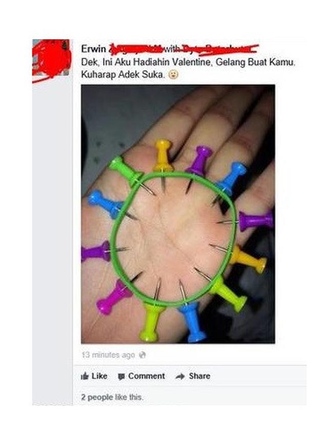 10 Hadiah Valentine yang Anti-Mainstream, Pacar Dijamin Ngakak