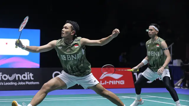 Fajar Alfian/Muhammad Rian Ardianto - Singapore Open 2024 - Bulu Tangkis