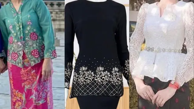 Jenis Kebaya Singapura, Brunei Darussalam, dan Thailand