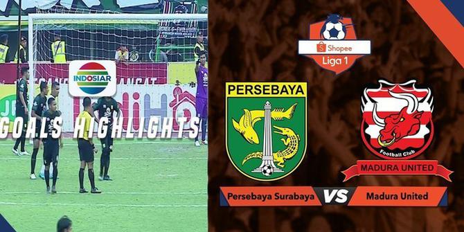 VIDEO: 4 Gol yang Tercipta pada Laga Persebaya Vs Madura United di Liga 1 2019