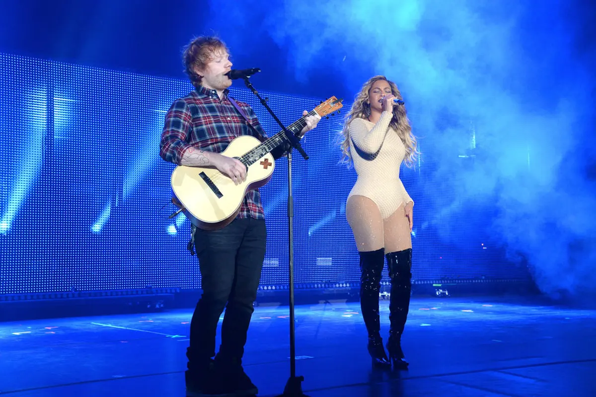 [Bintang] Ed Sheeran & Beyonce