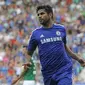 Diego Costa usai cetak gol perdana bagi Chelsea (Dailymail)
