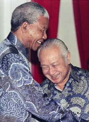 Nelson Mandela and Soeharto