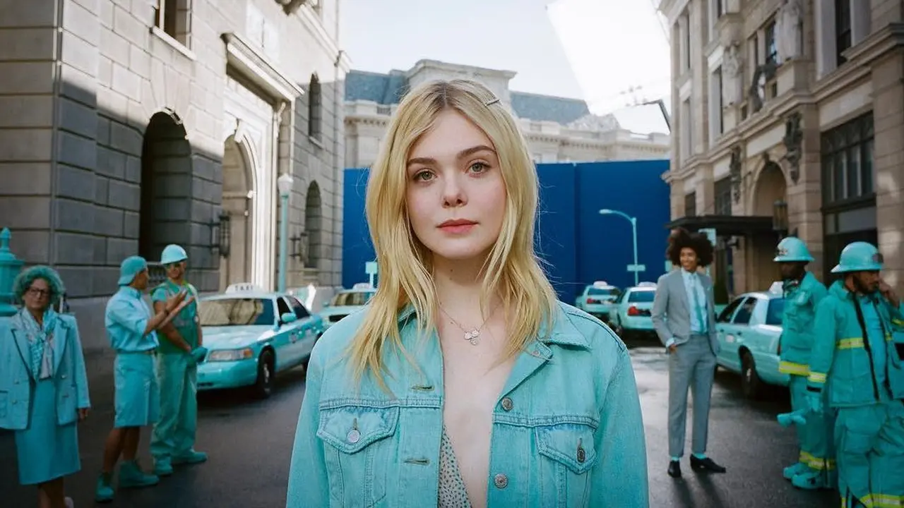 Pesona Elle Fanning (sumber: instagram/@ellefanning)