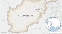 Peta lokasi Afghanistan dengan ibu kotanya, Kabul. (Dok. AP)