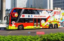 Bus Transjakarta Berhias Kreasi Lokal, di Momen HUT ke-80 RI dengan Gaya Mewah