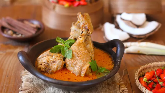 ayam gulai khas padang