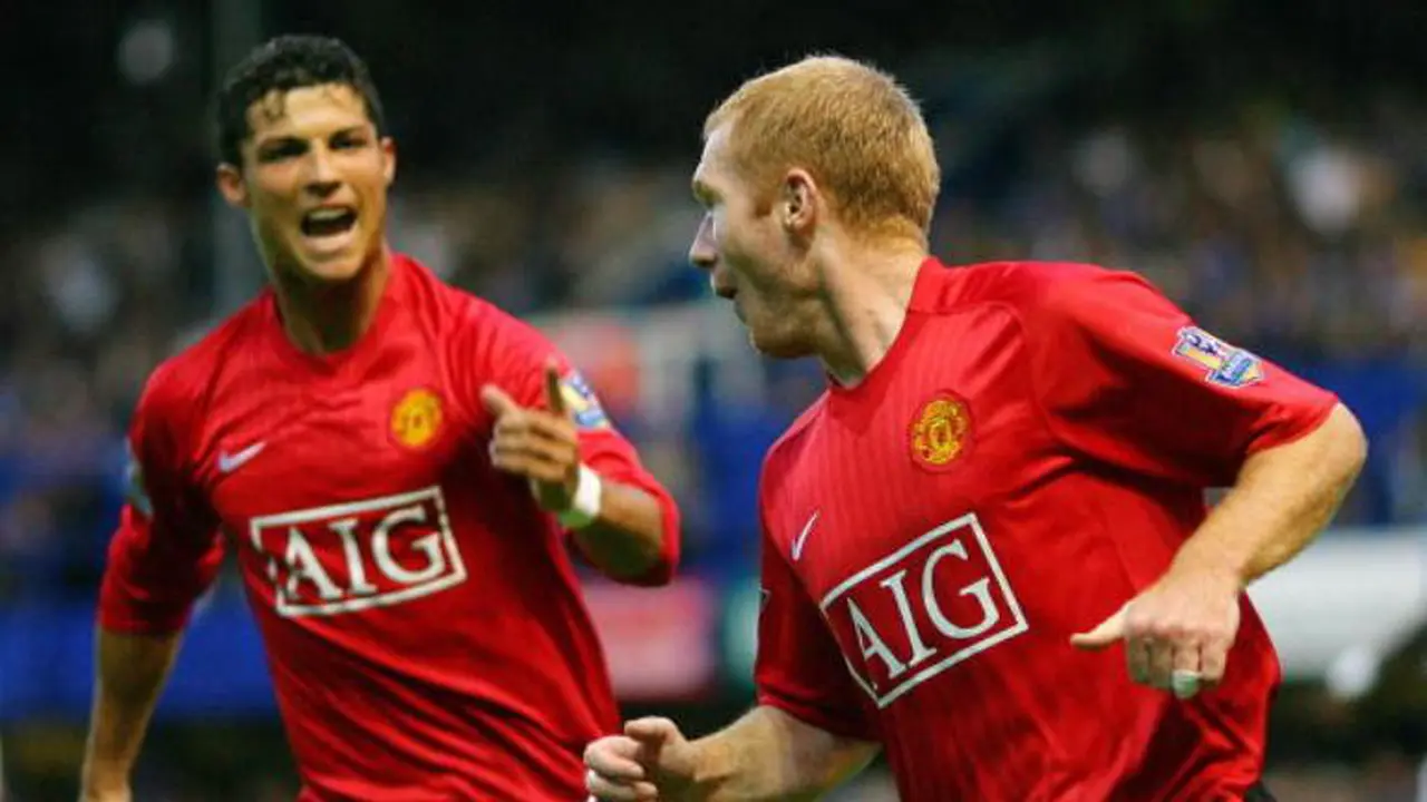 cristiano ronaldo - paul scholes
