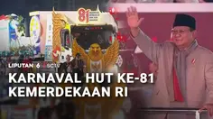 Intip Kemeriahan Karnaval HUT ke-81 RI di Monas