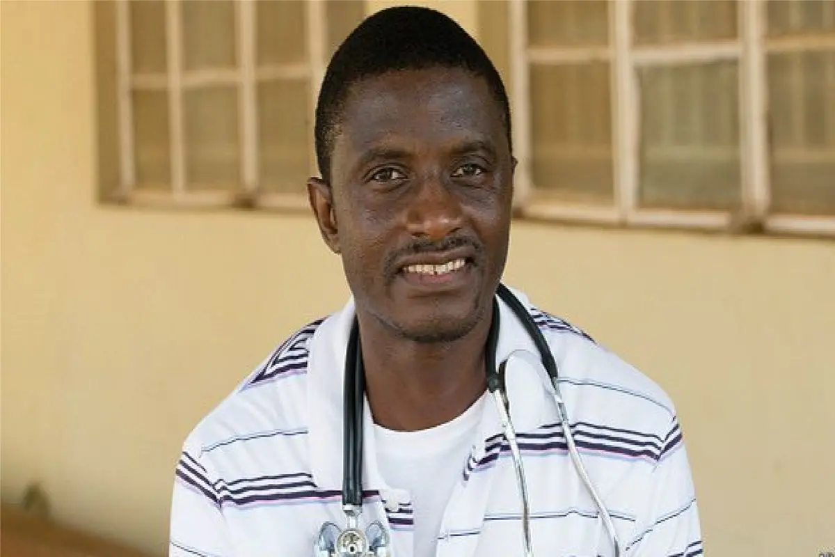 Martin Salia, yang terpapar Ebola di Sierra Leone. (BBC)