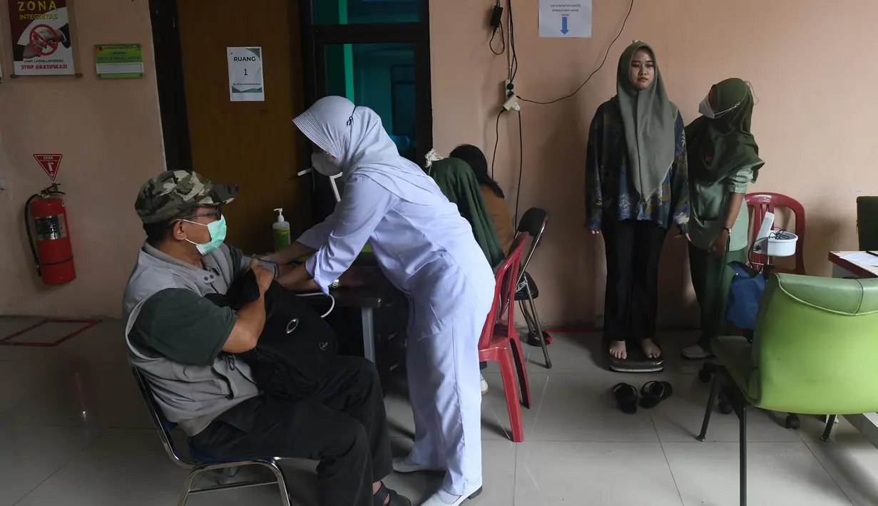 AHY mengungkap bahwa program Pemeriksaan Kesehatan Gratis pada prinsipnya upaya pencegahan dibandingkan menjalani pengobatan. (merdeka.com/Arie Basuki)
