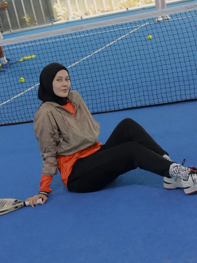 Potret Wajah Polos Paula Verhoeven Main Padel Bareng Geng Cendol, Pancarkan Cantik Natural Tanpa Makeup