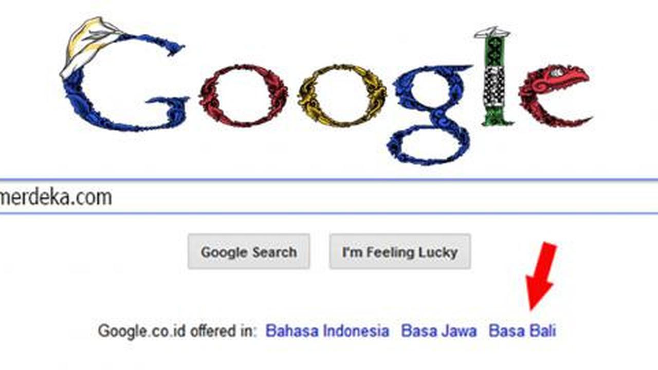 Google tambahkan bahasa Bali dalam mesin pencarinya