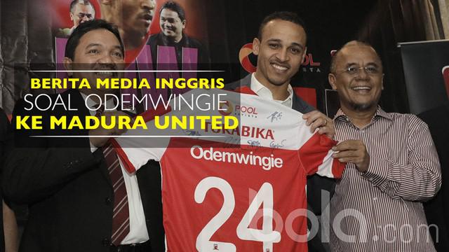 Berita video media Inggris, Mirror, menyebut Peter Odemwingie sedih ke Madura United hanya berdasarkan sebuah foto.