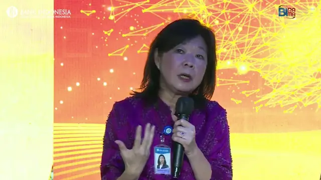 Asisten Gubernur Bank Indonesia/Kepala Departemen Kebijakan Sistem Pembayaran Filianingsih Hendarta dalam acara BIRAMA Talkshow "Meniti Jalan Menuju Digital Rupiah”, Senin (5/12/2022).
