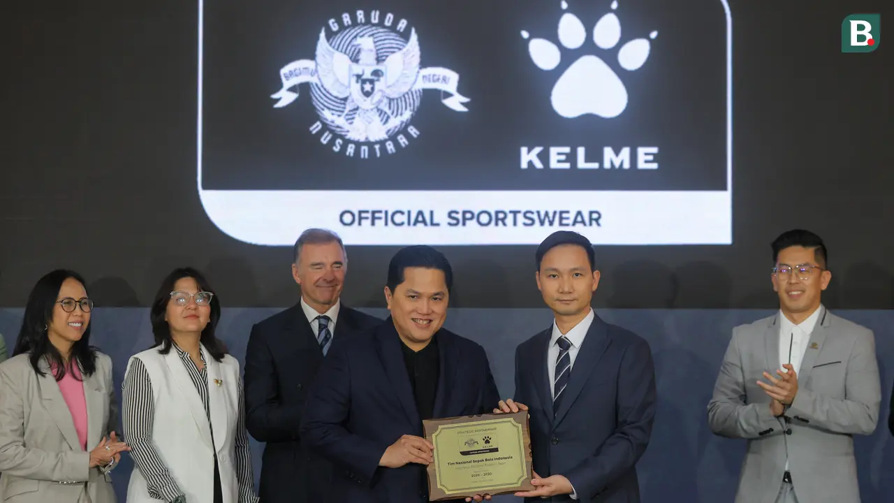 Foto: PSSI Jalin Kerja Sama dengan Kelme Sebagai Aparel Baru Timnas Indonesia