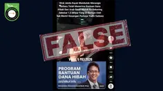 Waspada Hoaks Pembagian Bantuan Dana Catut Arab Saudi, Simak Daftarnya