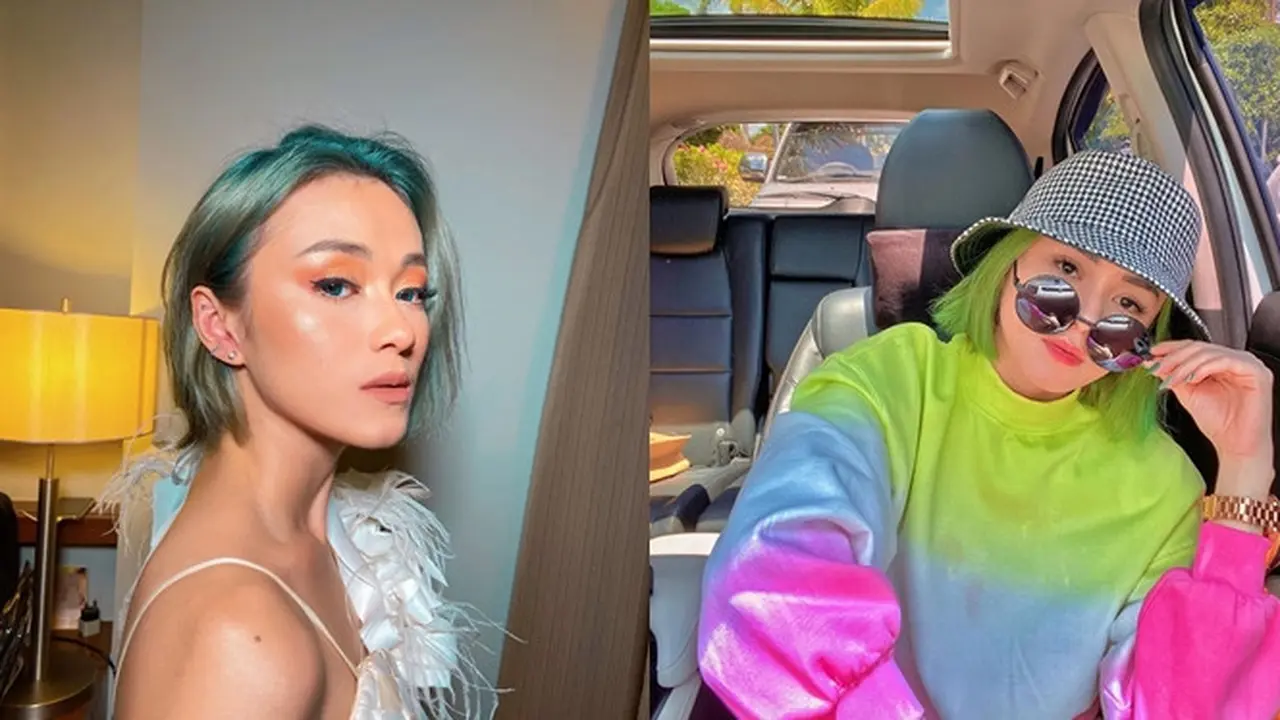 6 Potret Dara The Virgin dengan Berbagai Warna Rambut, Curi Perhatian