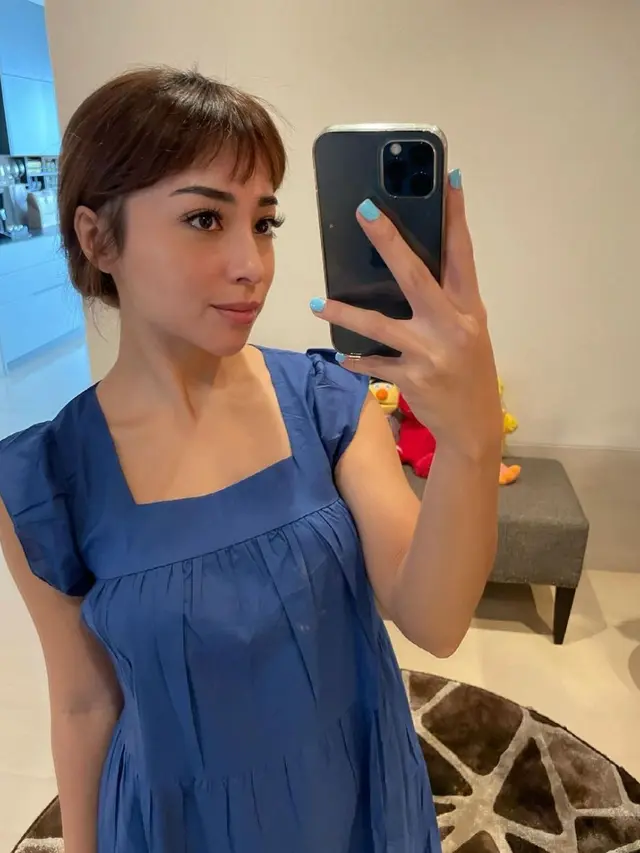 6 Momen Ulang Tahun Nikita Willy yang ke-27 Tahun, Gelar Virtual Lunch