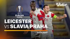 Berita Video Highlights Liga Europa, Slavia Praha Kalahkan Leicester City 2-0 (26/2/2021)
