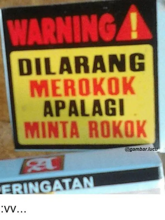 6 Tulisan Dilarang Merokok Ini Nyeleneh, Bikin Ngakak