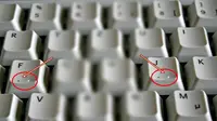 Apa saja rahasia di balik tonjolan kecil berbentuk garis lurus kecil pada tombol huruf 'F' dan 'J' pada keyboard komputer PC dan laptop?