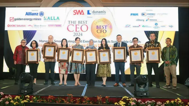 Direktur Keuangan dan Manajemen Risiko BPJS Ketenagakerjaan Raih Penghargaan Indonesia The Best CFO 2024