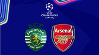 Liga Champions - Sporting CP Vs Arsenal (Bola.com/Adreanus Titus)
