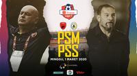 Shopee Liga 1 2020: PSM Makassar vs PSS Sleman. (Bola.com/Dody Iryawan)