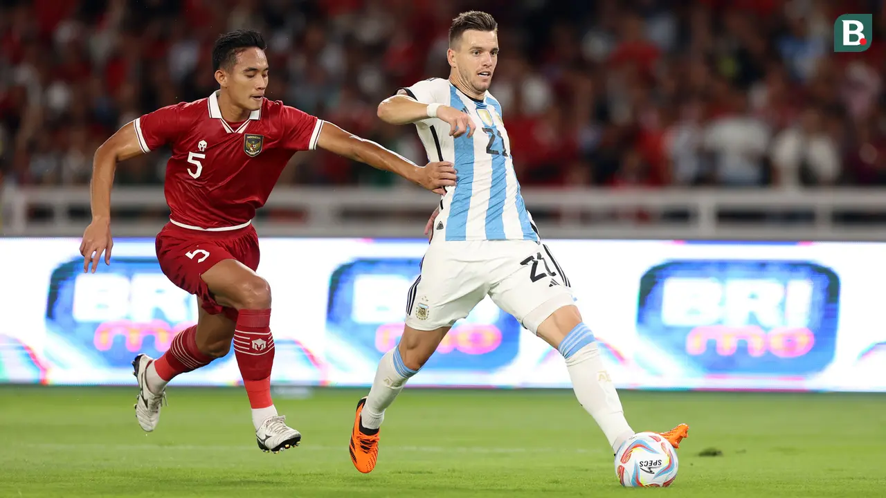 Giovani Lo Celso_Timnas Indonesia Vs Argentina