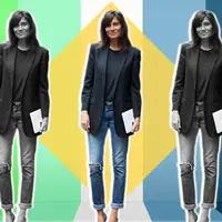 Padu padan blazer yang bikin penampilan profesional. (Image: Pinterest. DI: Muhammad Iqbal Nurfajri)