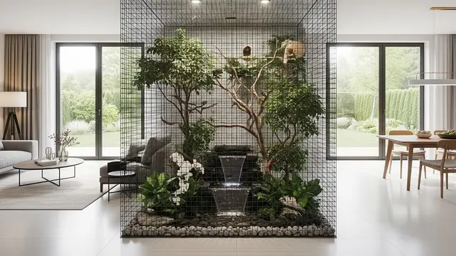 Desain Rumah Minimalis dengan Kandang Burung Indoor