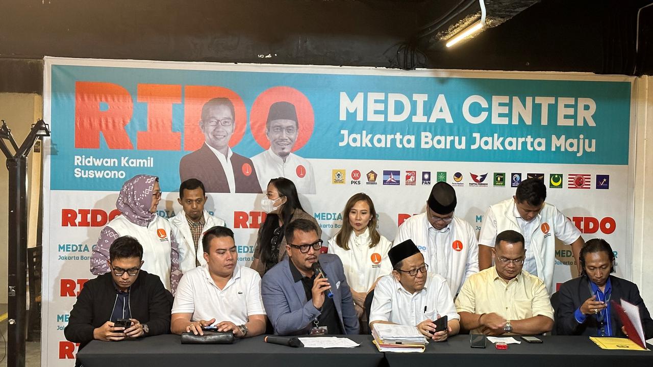 VIDEO: Tim RIDO Ungkap Alasan Walk Out Minta Pendukung Tenang, Gugat Pilkada Jakarta ke MK