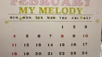 Kalender tanggal merah libur Februari 2024 terdiri dari hari libur nasional hingga cuti bersama. (Liputan6.com/Devira Prastiwi)