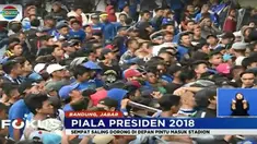 Para Bobotoh berharap tahun ini Persib Bandung dapat menjuarai Piala Presiden 2018 sebagai bekal bersiap diri menghadapi Liga