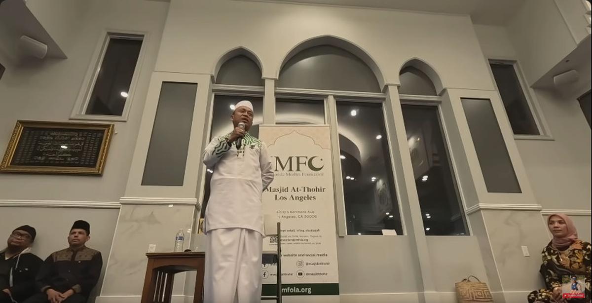 Potret Masjid At-Thohir di Los Angeles