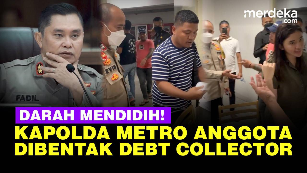 VIDEO: Darah Jenderal Polisi Mendidih Lihat Anak Buah Dibentak-Bentak Debt Collector