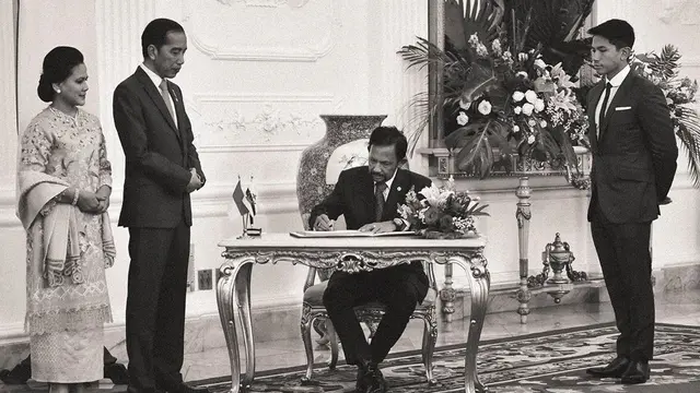 Potret Pangeran Abdul Mateen Bolkiah