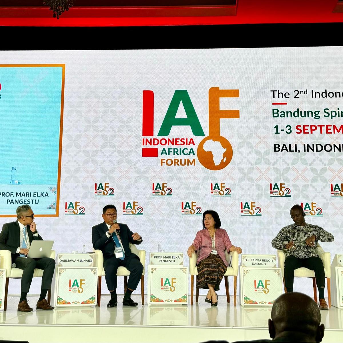 Direktur Utama Bank Mandiri Darmawan Junaidi di Gelaran IAF 2024