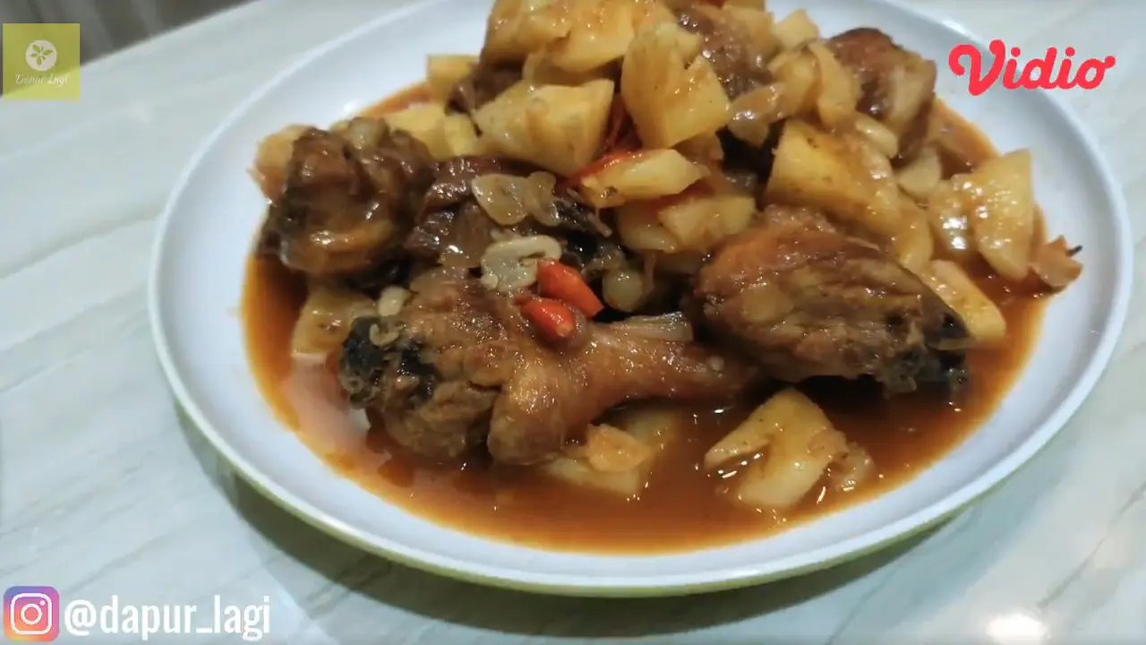 Patut Dicoba, Ayam Digoreng Dengan Nanas! sumberfoto: DapurLagi