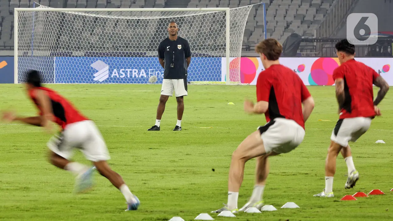 Optimistis Raih Poin Penuh, Intip Latihan Akhir Timnas Indonesia Jelang Hadapi China di SUGBK