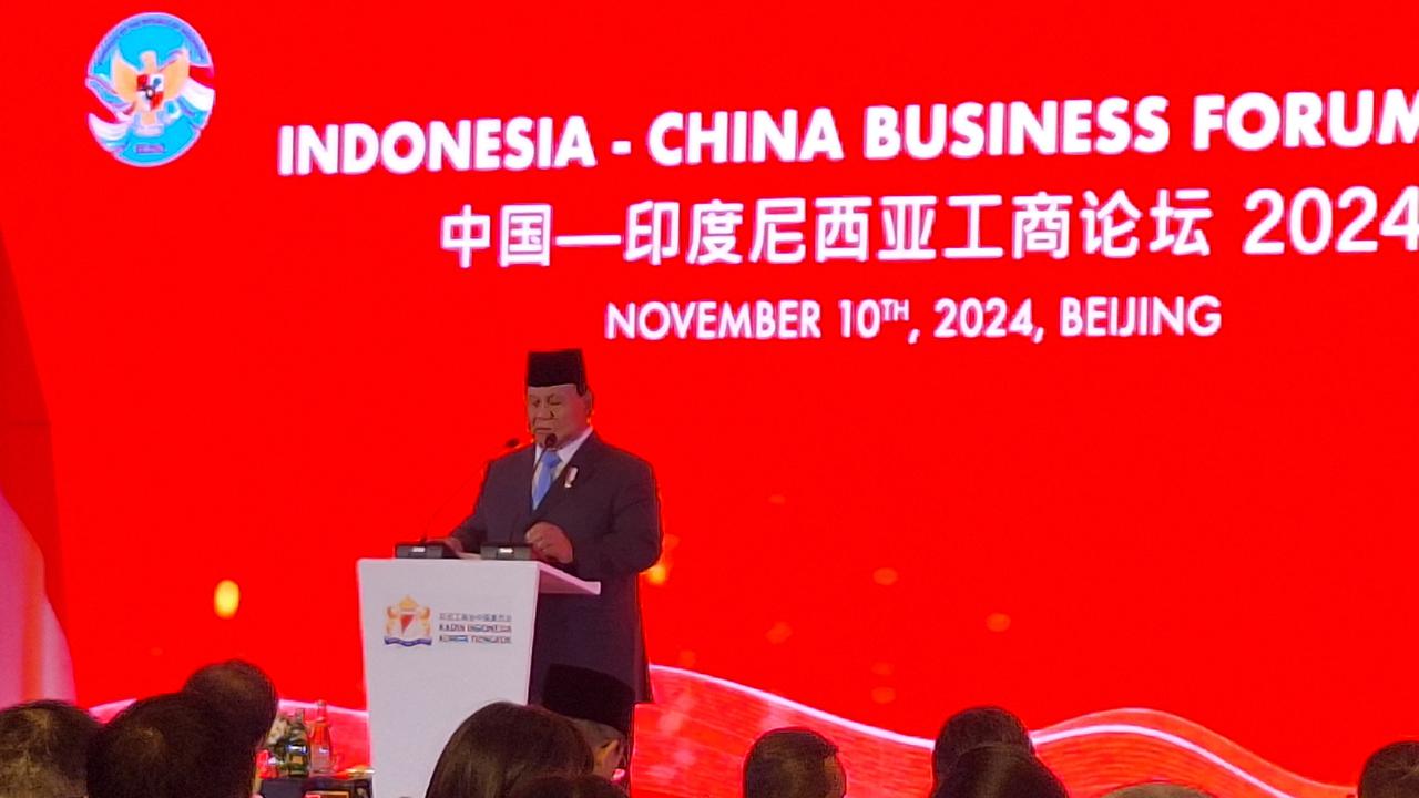 Kunjungan Prabowo Subianto ke China.