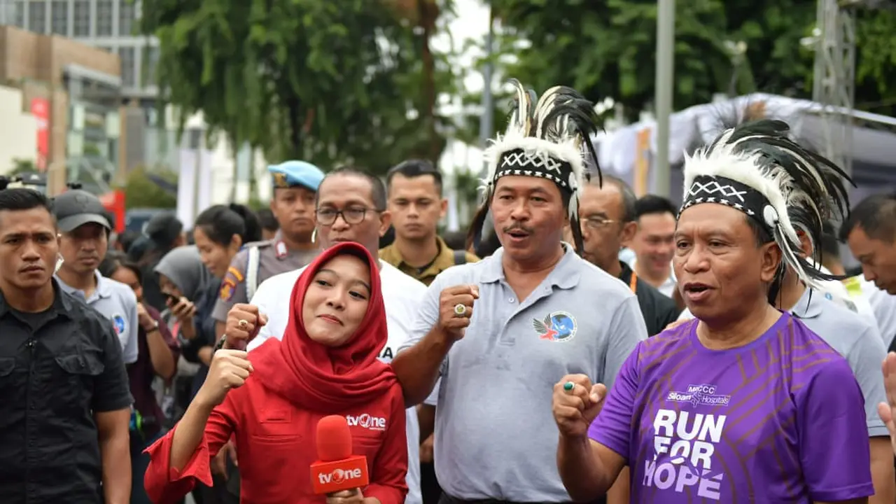 CFD Anti Narkoba Bareng Polda, Menpora Ajak Semarakkan PON XX Papua 2020