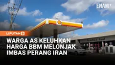 Harga bensin di Amerika Serikat melonjak tajam di tengah eskalasi perang dengan Iran. Rata-rata nasional naik dua digit, membuat warga mengeluhkan beban biaya hidup yang semakin berat.
